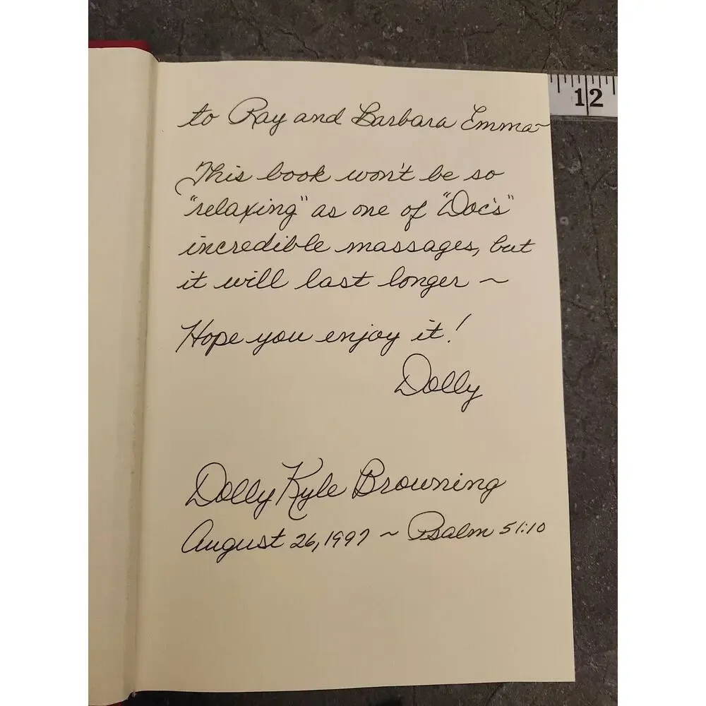 Purposes of the Heart by Dolly Kyle-Browning 1997‎ Fine Binding First Ed Signed